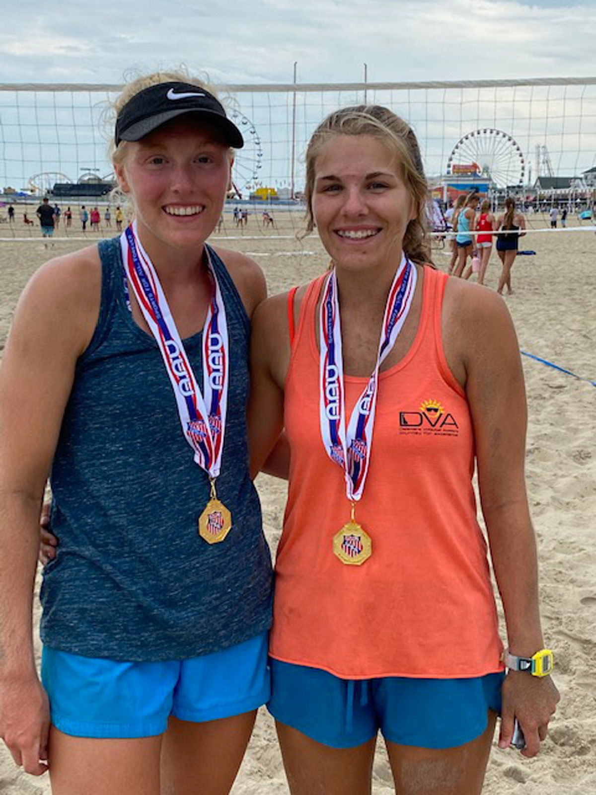 Camryn & Racyhel Ehlers volleyball (copy)